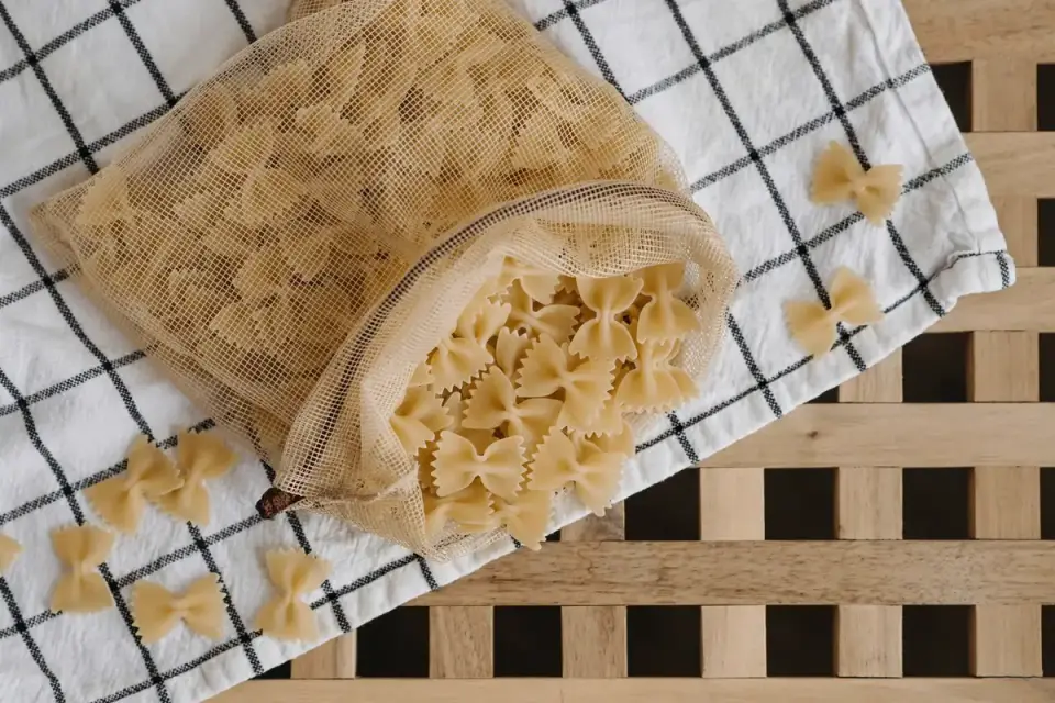 Soft calming dog treats spilled onto a wooden table